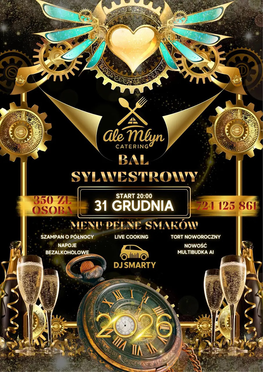 Sylwester w Ale Młyn w Słupsku.